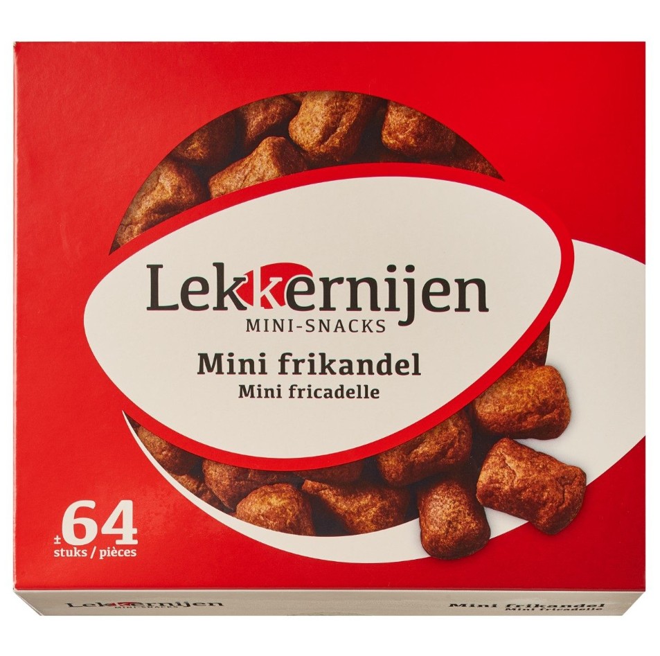 Lekkernijen Mini Frikandellen 64x20gr